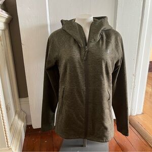 The North Face Canyonlands Full Zip Hoodie Olive Green Heather Size M